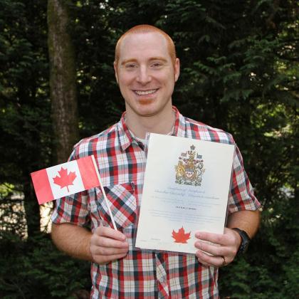 I officially became a Canadian citizen