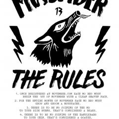Movember - Rules